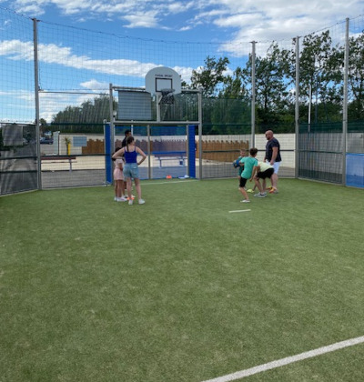 Tournaments on the campsite's multi-sports field